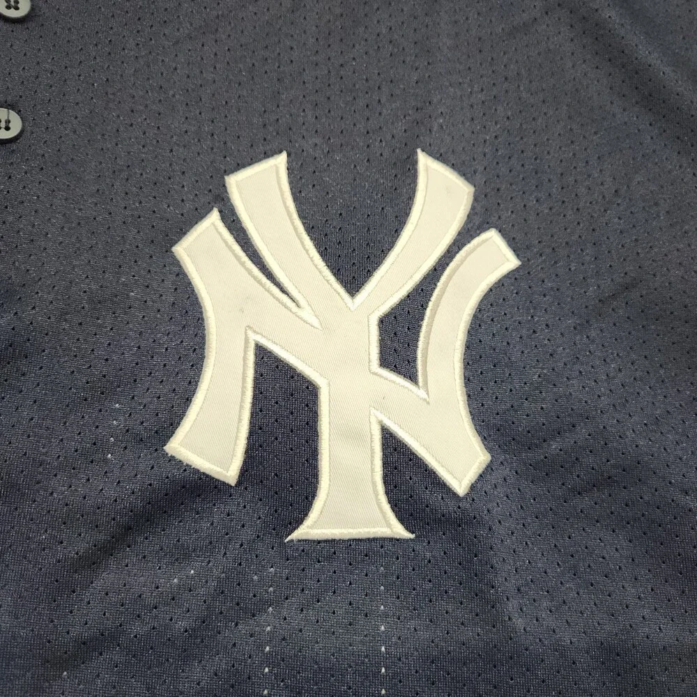 Russell Athletic New York Yankees Martinez 24 Navy Blue Jersey XL MLB Player 173